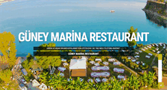 Desktop Screenshot of guneymarina.com